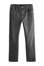 Straight-Jeans Authentic Straight Fit Stretchjeans, Vintage-Look (1-tlg)