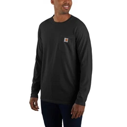 Langarmshirt Herren Langarmshirt Force Flex Pocket