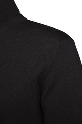 wunderwerk Rollkragenpullover Core Rollneck Male Schwarz