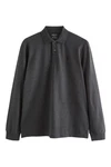 Next Langarm-Poloshirt Dunkelgrau/Grau/Hellgrau