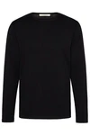 wunderwerk Wollpullover Core Crewknit Schwarz
