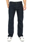 Diesel Straight-Jeans Regular Fit Larkee-X Dunkelblau/Blau/Hellblau