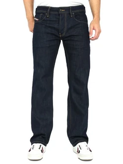 Diesel Straight-Jeans Regular Fit Larkee-X Dunkelblau/Blau/Hellblau