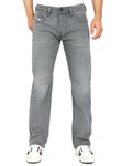 Diesel Straight-Jeans Regular Fit Larkee-X Hellgrau/Grau/Dunkelgrau