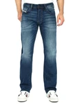 Diesel Straight-Jeans Regular Fit Larkee-X Blau/Dunkelblau/Hellblau
