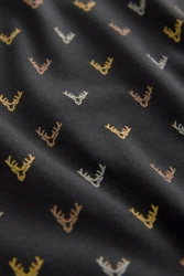 Next Poloshirt Polo-Shirt im weihnachtlichen Print Dunkelblau/Schwarz/Dunkelgrau/Grau