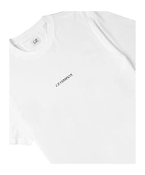 C.P. Company T-Shirt Weiß/Rot/Dunkelrot