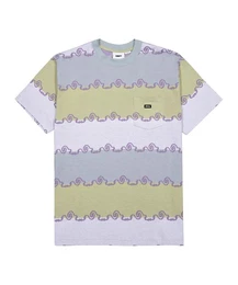 T-Shirt Receptor Jacquard Pocket T-Shirt Baumwolle