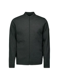 NO EXCESS Strickjacke dunkelgrau
