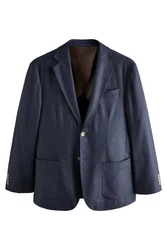 Next Sakko Nova Fides Signature Wollsakko Dunkelblau/Hellblau