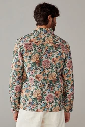Next Hemdjacke (1-St) Rosa/Braun/Mischfarben/Rot/Gelb/Grau