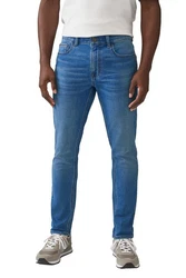Next Skinny-fit-Jeans Skinny Fit Jeans mit Komfortstretch Blau
