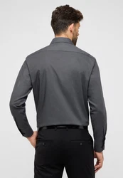 Eterna Langarmhemd COMFORT FIT NON IRON Dunkelgrau/Grau/Hellgrau