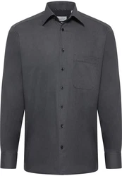 Eterna Langarmhemd COMFORT FIT NON IRON Dunkelgrau/Grau/Hellgrau