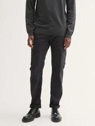 TOM TAILOR Thermolite Tapered Cargo Hose 5-Pocket-Jeans Dunkelgrau/Khaki/Hellgrau/Grau/Schwarz