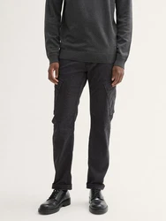 TOM TAILOR Thermolite Tapered Cargo Hose 5-Pocket-Jeans Dunkelgrau/Khaki/Hellgrau/Grau/Schwarz