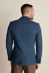 Next Sakko Signature Slim Fit Blazer (1) Dunkelblau/Hellblau/Blau