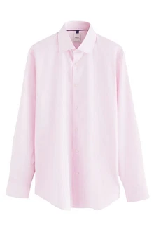 Next Langarmhemd Pflegeleicht Regular Fit Twill-Hemd