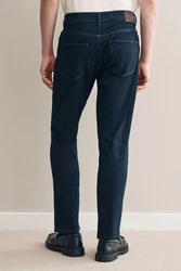 Next Slim-fit Jeans Signature-Jeans Dunkelblau/Blau