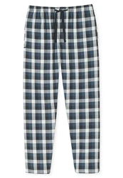 Schiesser Schlafanzug Hose Grau/Blau/Dunkelblau
