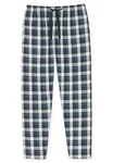 Schiesser Schlafanzug Hose Grau/Blau/Dunkelblau