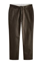 Next Chinohose Straight Fit Khaki/Dunkelgrün