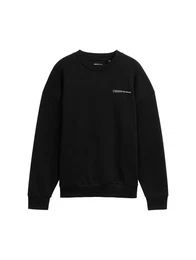 Sweatshirt Sweatshirt mit Textprint - Relaxed Fit