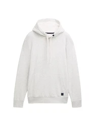 TOM TAILOR Rundhalspullover Hoodie Khaki/Beige/Weiß/Creme