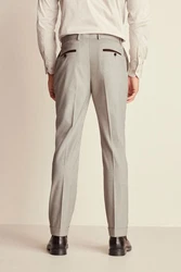 Next Anzughose Slim Fit Anzughose (1-tlg) Khaki/Beige