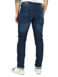 Diesel Slim-fit Jeans Tepphar-X Dunkelblau/Blau/Hellblau