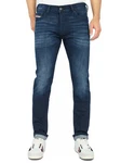 Diesel Slim-fit Jeans Tepphar-X Dunkelblau/Blau/Hellblau