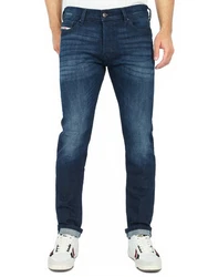 Diesel Slim-fit Jeans Tepphar-X Dunkelblau/Blau/Hellblau
