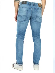 Diesel Slim-fit Jeans Tepphar-X Blau/Hellblau