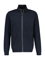 LERROS Sweatshirt Sweatjacke Regular Fit Dunkelblau/Blau