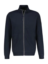 LERROS Sweatshirt Sweatjacke Regular Fit Dunkelblau/Blau