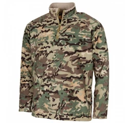 MFH Langarmshirt Troyer Microfleece 