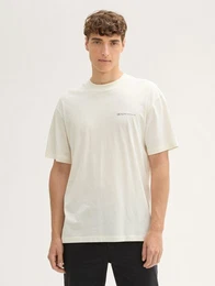 T-Shirt Relaxed T-Shirt mit Logo Print mit Logo Print