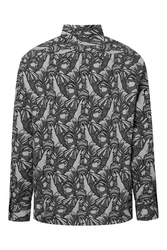 Joop Jeans Langarmhemd Dunkelgrau/Schwarz/Grau/Creme/Braun