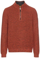 camel active Pullover Orange/Rot/Braun