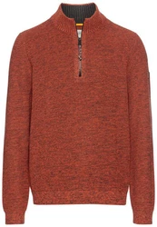 camel active Pullover Orange/Rot/Braun