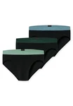 Schiesser Rioslip 3PACK Grün/Dunkelgrün