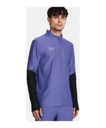 Under Armour Sweater Challenger Pro HalfZip Sweatshirt Dunkelblau/Hellblau/Lila