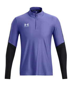 Under Armour Sweater Challenger Pro HalfZip Sweatshirt Dunkelblau/Hellblau/Lila