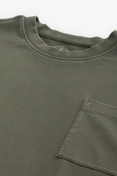 Next Stückgefärbtes T-Shirt aus schwerer Baumwolle 