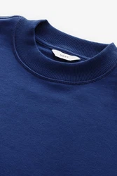 Next Sweatshirt Superschweres Sweatshirt mit Rundhalsausschnitt 