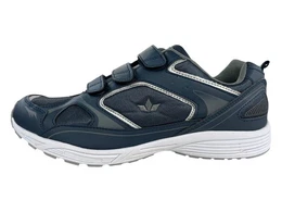 Herren Sneaker Klettverschluss Silas V 120092-1260 marine/grau Sneaker