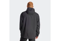 adidas TERREX Outdoorjacke MULTI 2L RAIN J Schwarz/Dunkelgrau/Grau