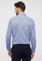 Eterna Langarmhemd COMFORT FIT NON IRON Dunkelblau/Hellblau/Blau/Pastell