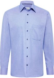 Eterna Langarmhemd COMFORT FIT NON IRON Dunkelblau/Hellblau/Blau/Pastell