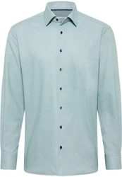 Eterna Langarmhemd COMFORT FIT NON IRON Grün/Hellblau/Türkis/Blau